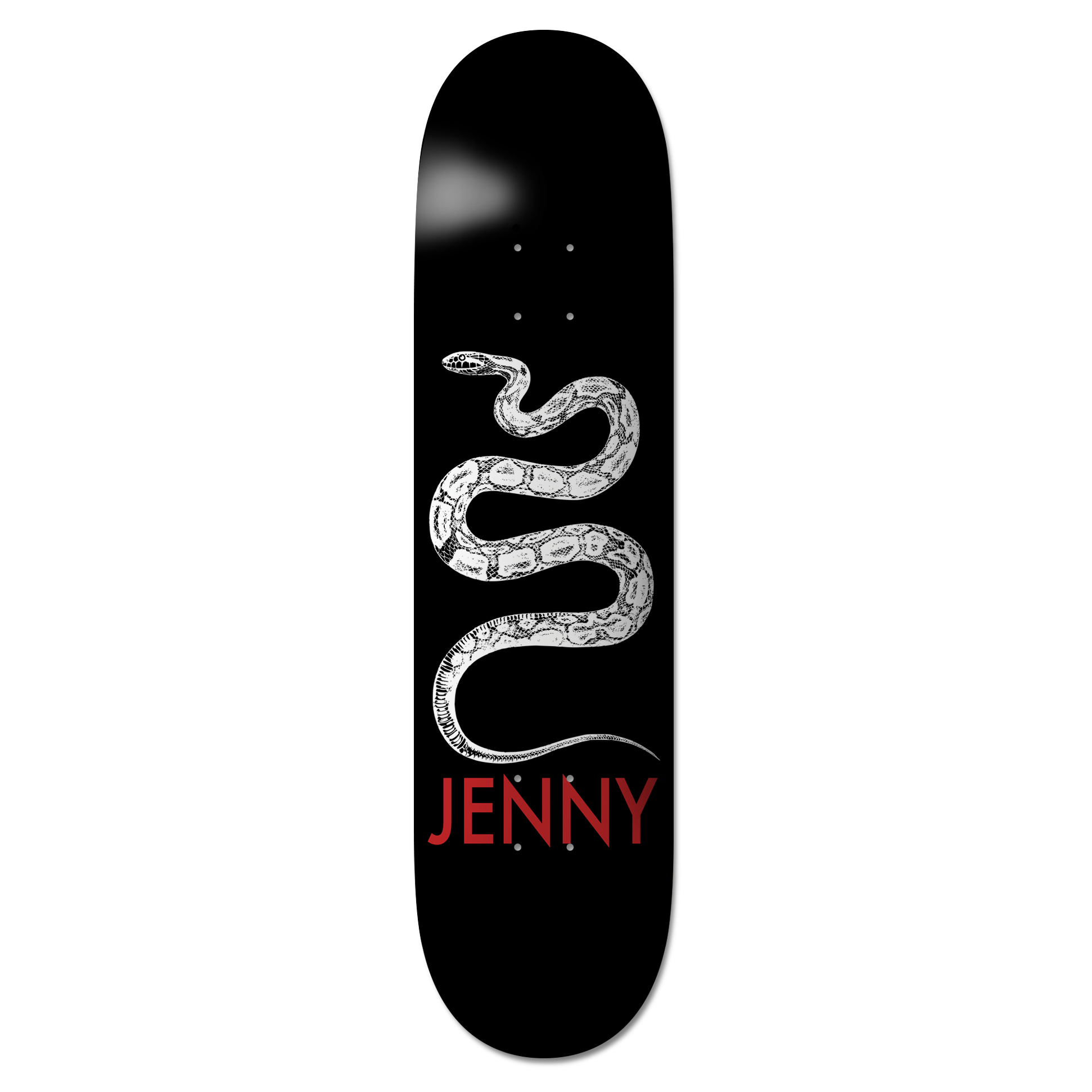 Jenny Black Snek Team Deck 8.38"