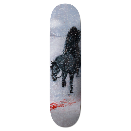 Jenny Bradley Sheppard Blood Trail Deck 8.75" White