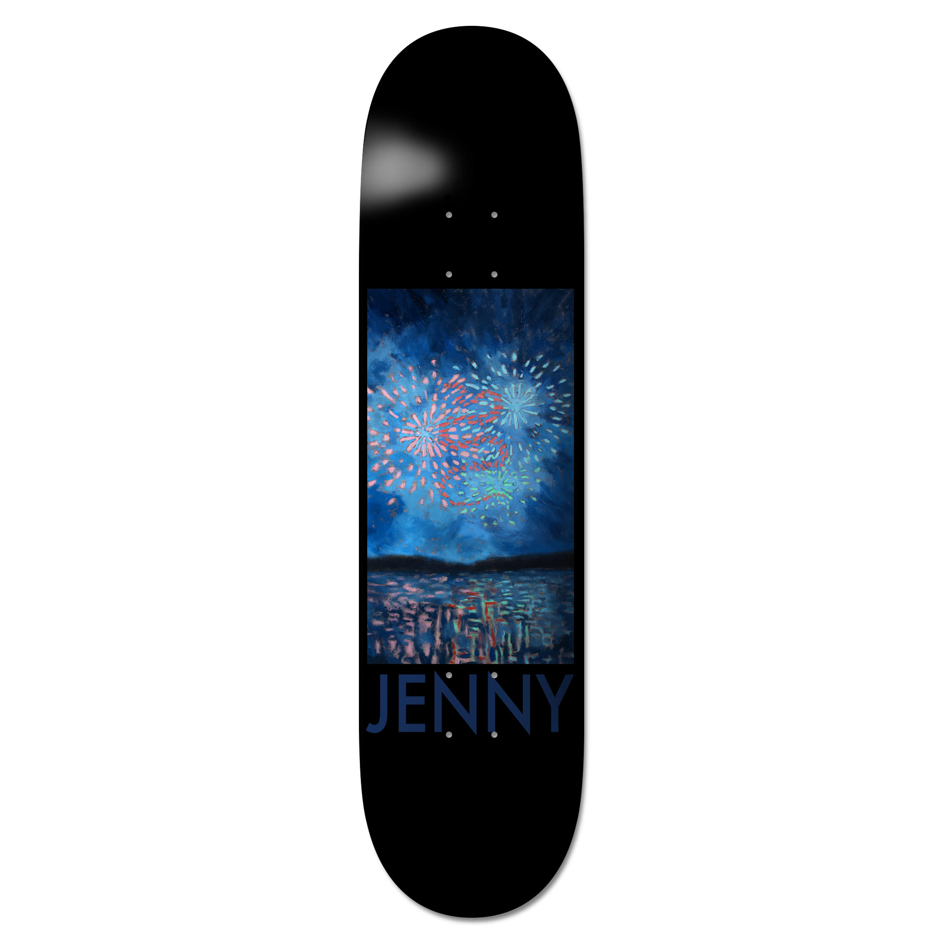 Jenny Fireworks Deck 8.25" Black