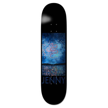 Jenny Fireworks Deck 8.25" Black