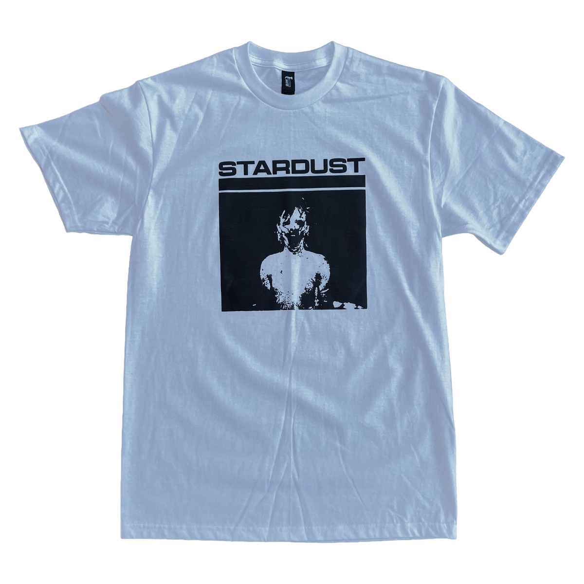 Stardust Skate Shop Mask Tee 023 White / Black