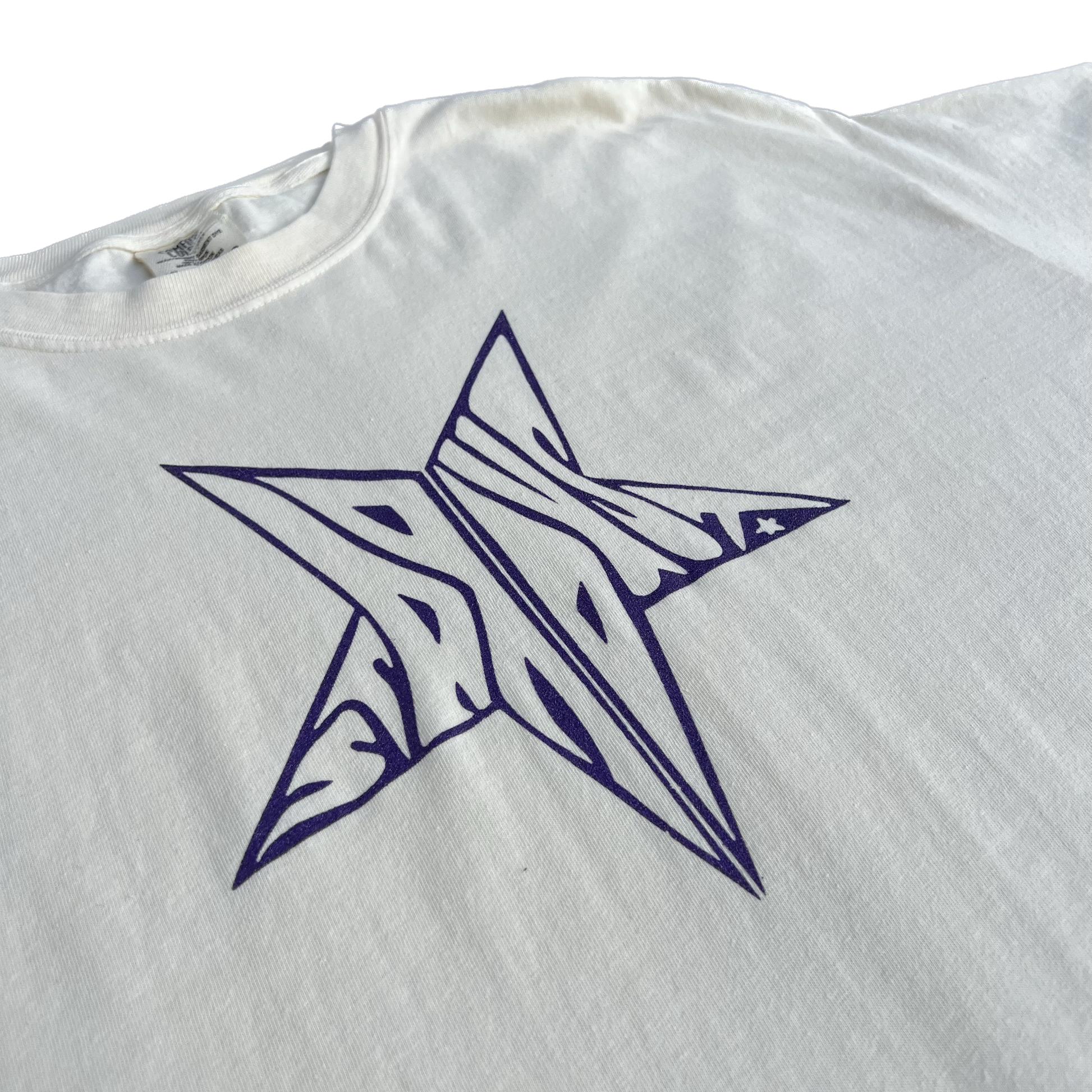 Stardust Skate Shop Purple Shimmer Star Tee 026 - Assorted Colors - 6.1 oz