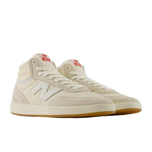 New Balance Numeric 440v2 High Timberwolf / White