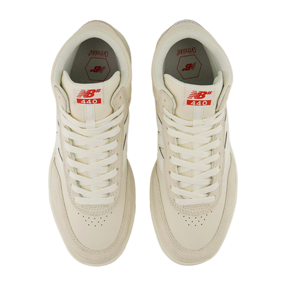 New Balance Numeric 440v2 High Timberwolf / White