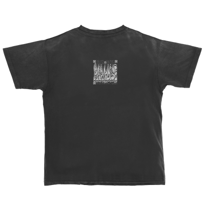 Paradise NYC Teen Just Wanted Love Short Sleeve Tee Garment Dyed Black