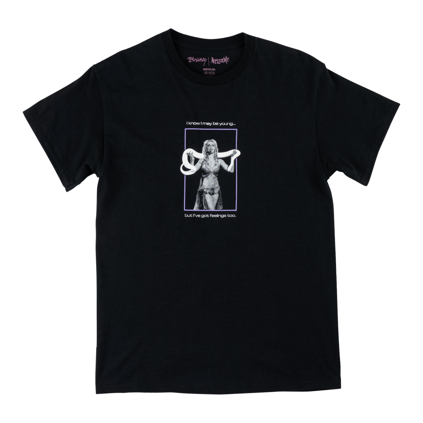 Welcome x Britney Spears Princess Graphic Tee Black