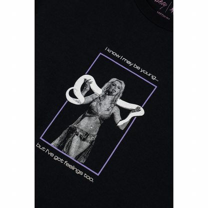 Welcome x Britney Spears Princess Graphic Tee Black