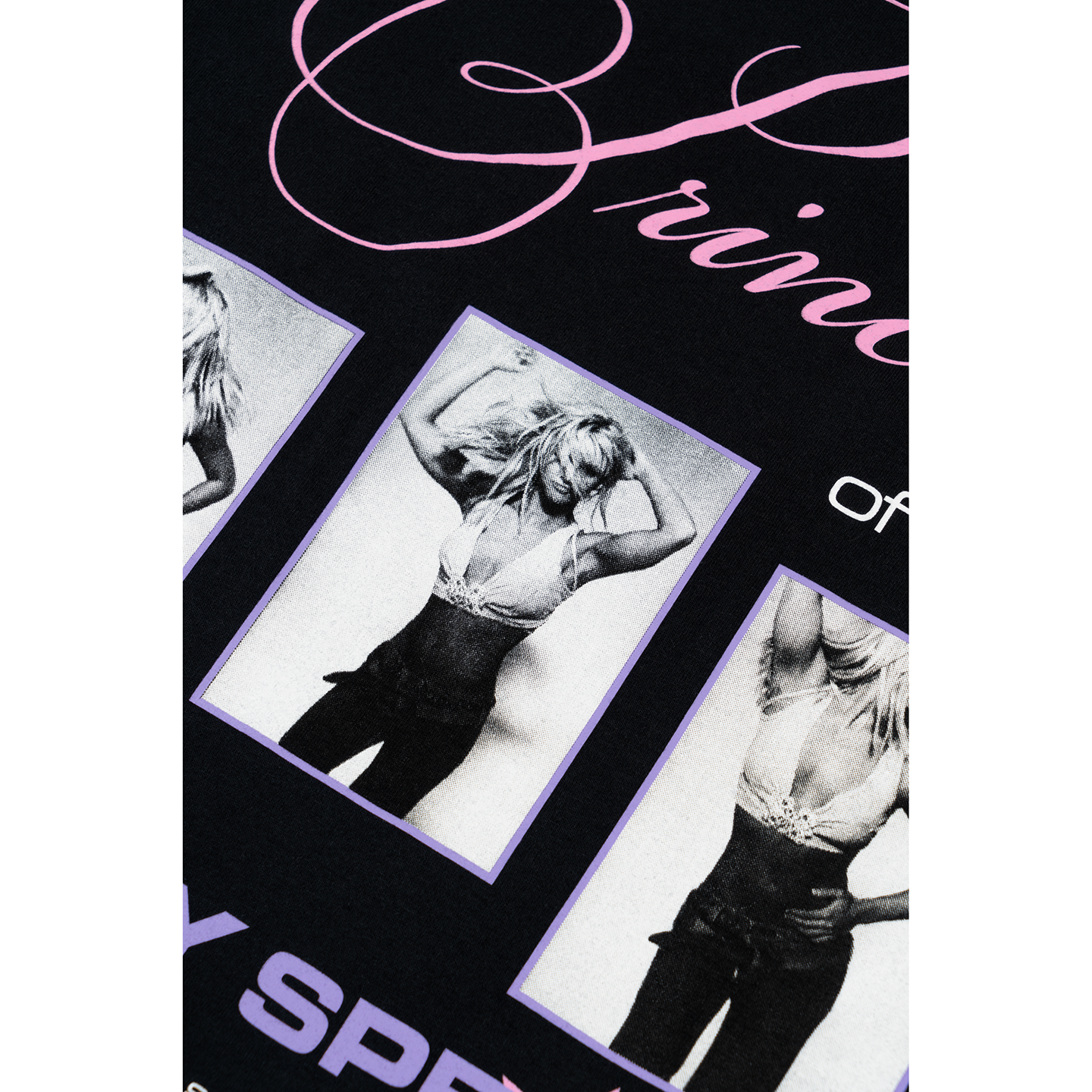 Welcome x Britney Spears Princess Graphic Tee Black