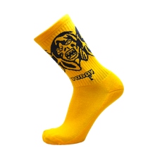 Load image into Gallery viewer, Psockadelic Not Today Socks Yellow
