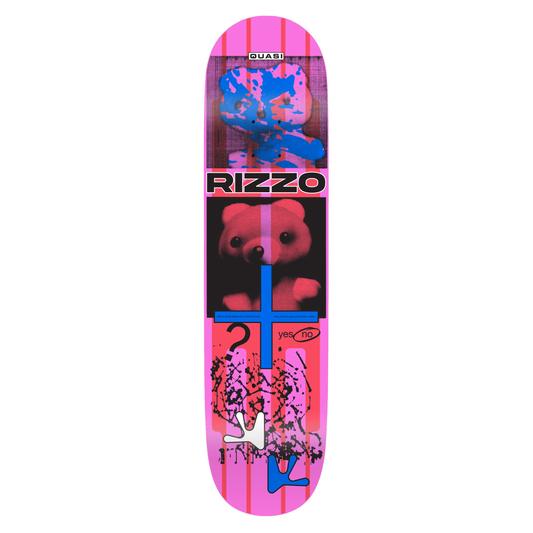 Quasi Dick Rizzo Stuffie Deck 8.125" Full Pink Dip