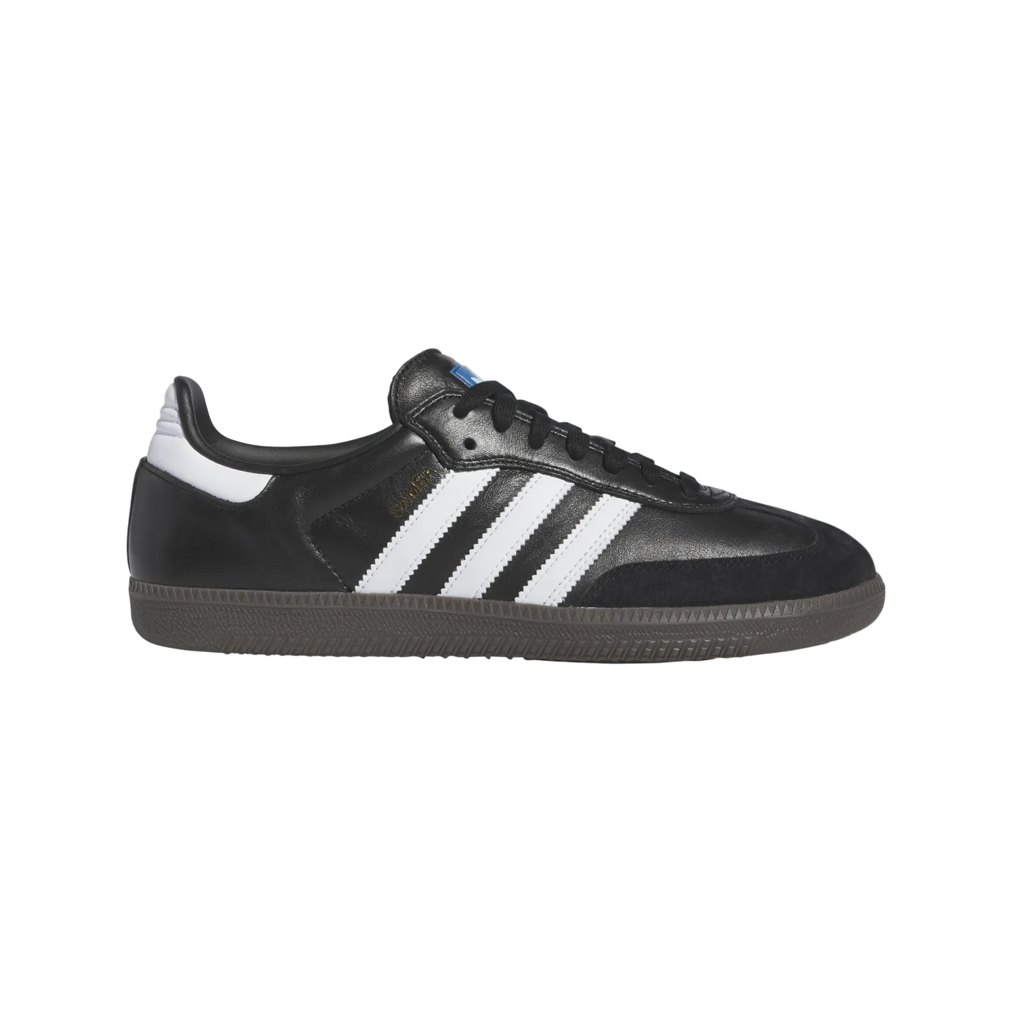 Adidas Samba ADV Skate Shoes Core Black / Footwear White / Gold Metallic