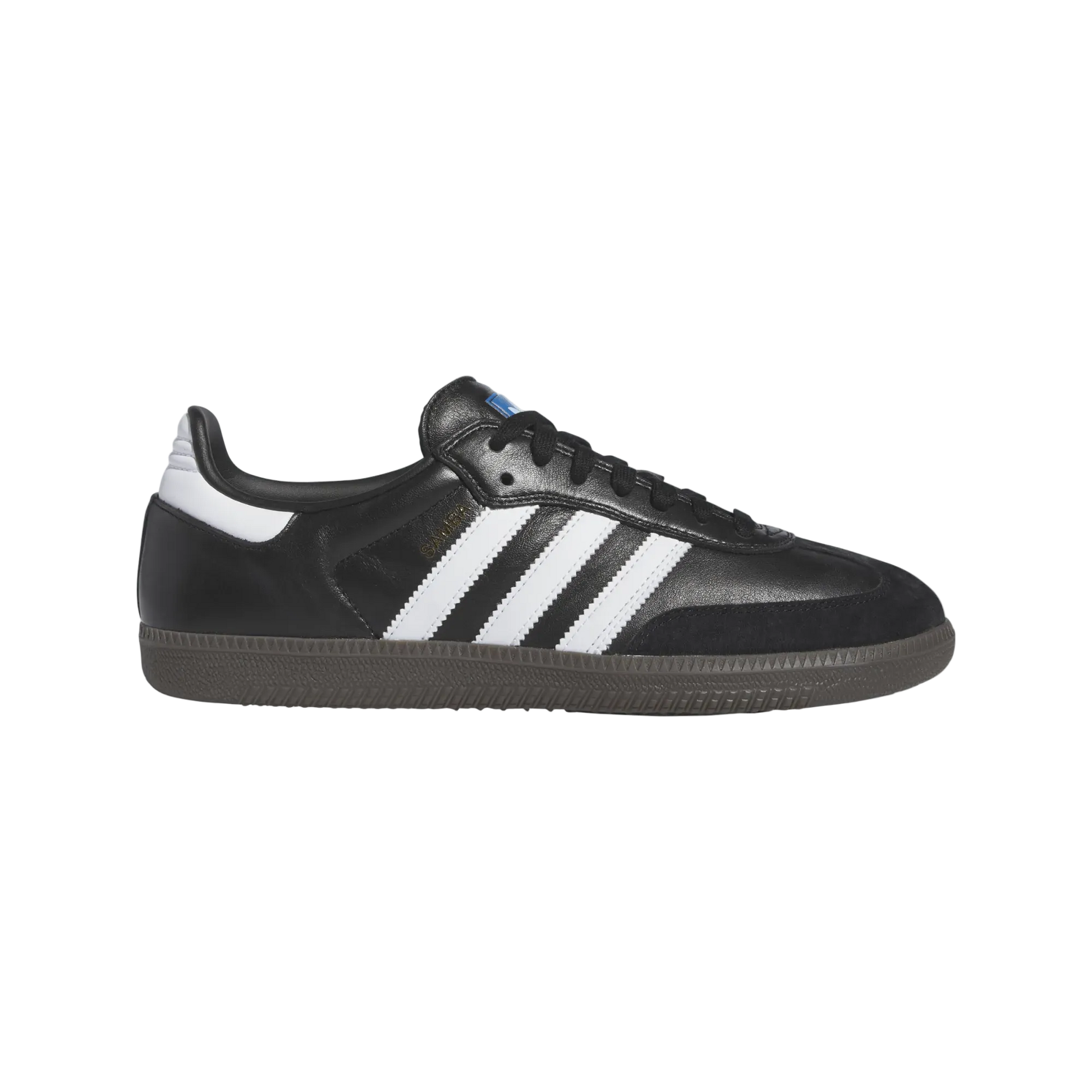Adidas Samba ADV Skate Shoes Core Black / Footwear White / Gold Metallic