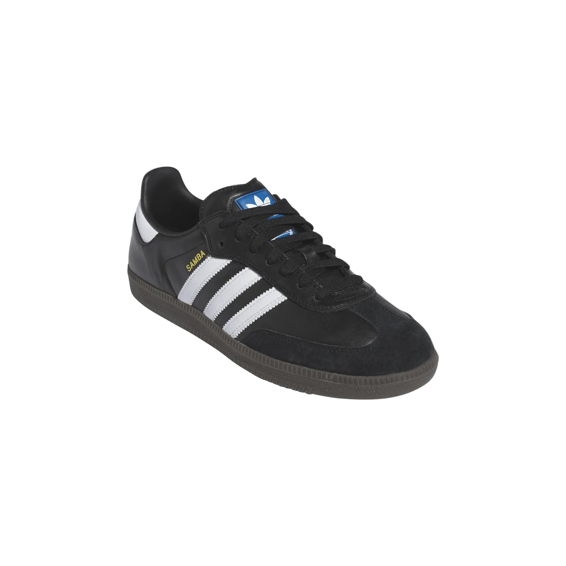 Adidas Samba ADV Skate Shoes Core Black / Footwear White / Gold Metallic