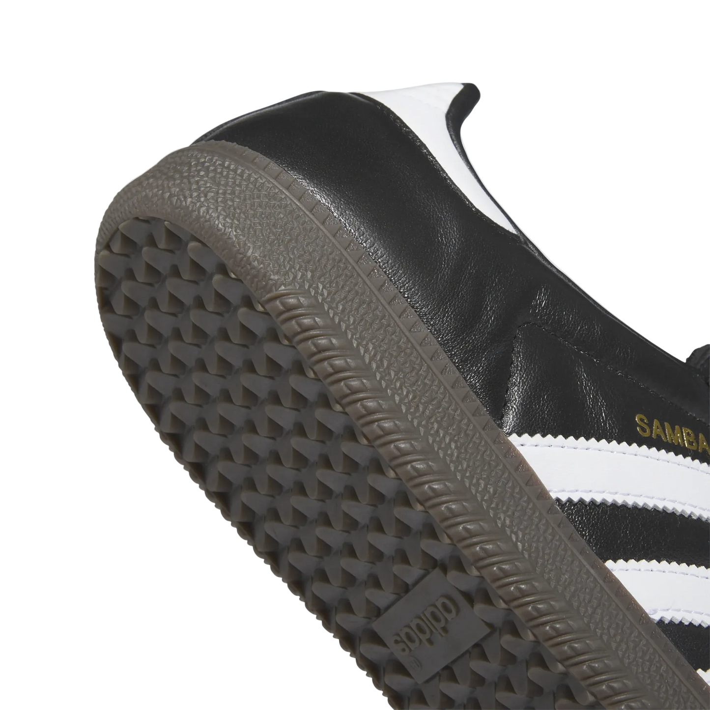 Adidas Samba ADV Skate Shoes Core Black / Footwear White / Gold Metallic