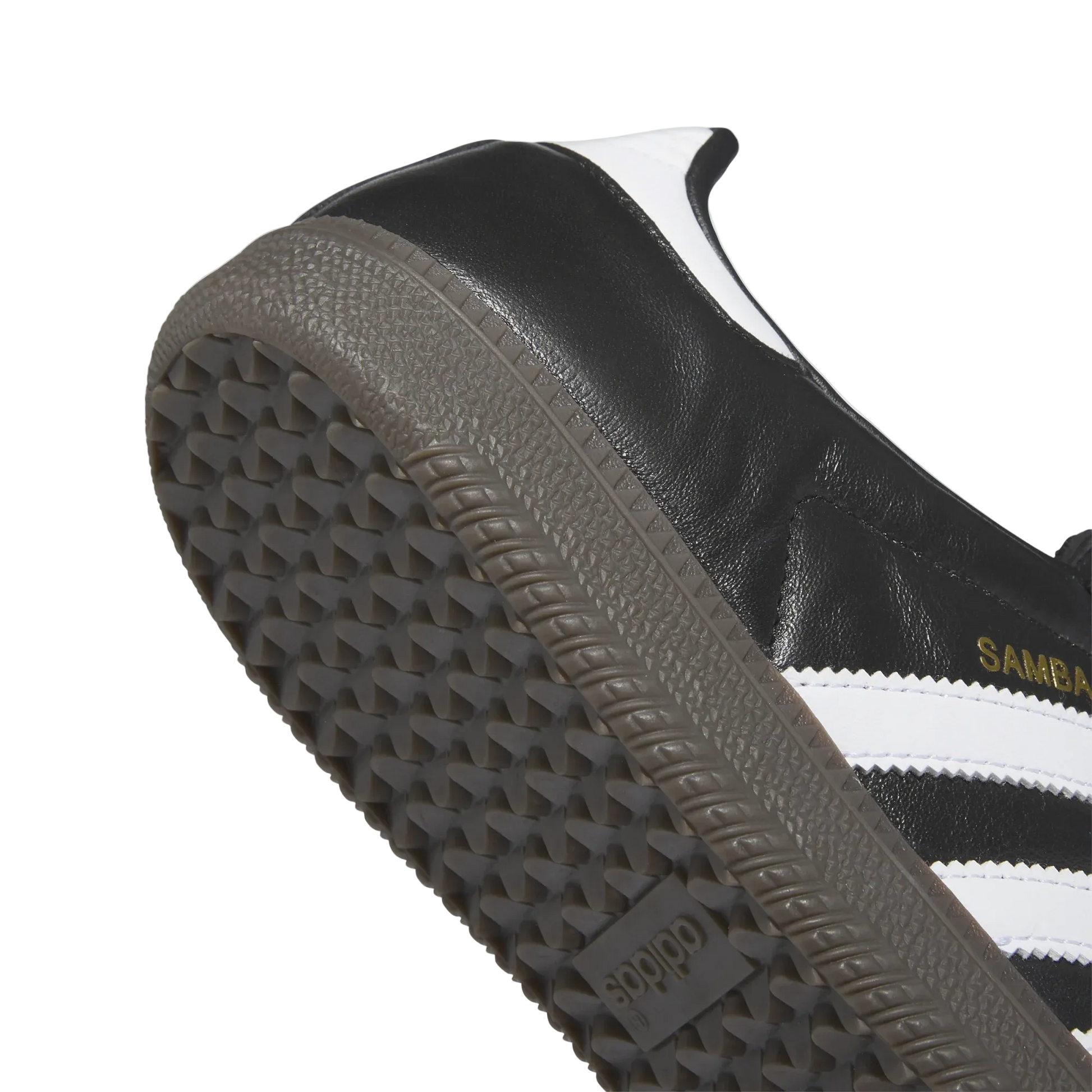 Adidas Samba ADV Skate Shoes Core Black / Footwear White / Gold Metallic