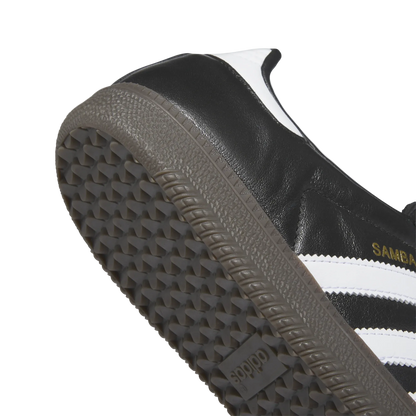 Adidas Samba ADV Skate Shoes Core Black / Footwear White / Gold Metallic