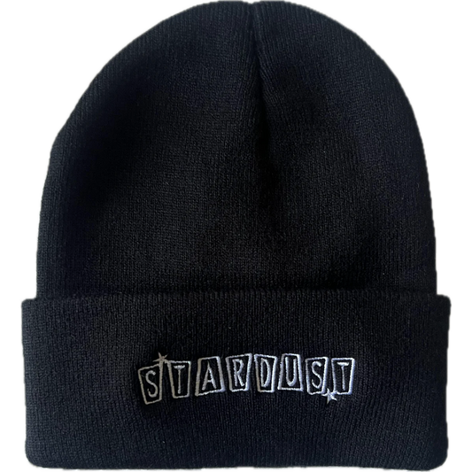 Stardust 028 Cuffed Beanie 005 Black / White