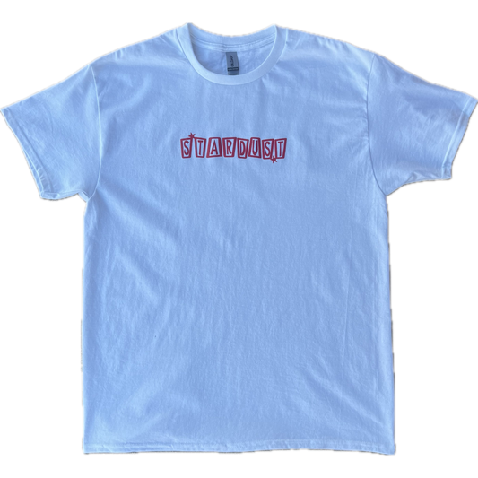 Stardust Skate Shop Tee 028 White / Bright Red