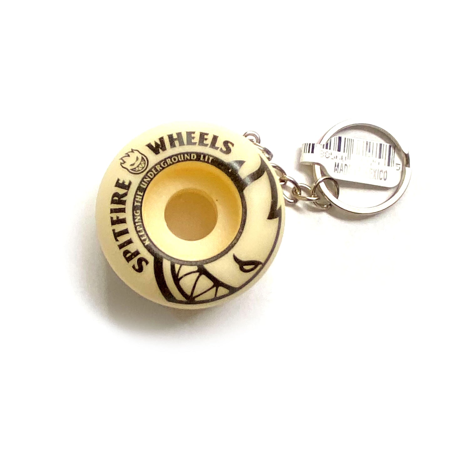 Spitfire Wheel Keychain Assorted Natural