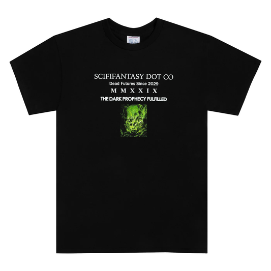 Sci-Fi Fantasy Dark Prophecy Tee Black