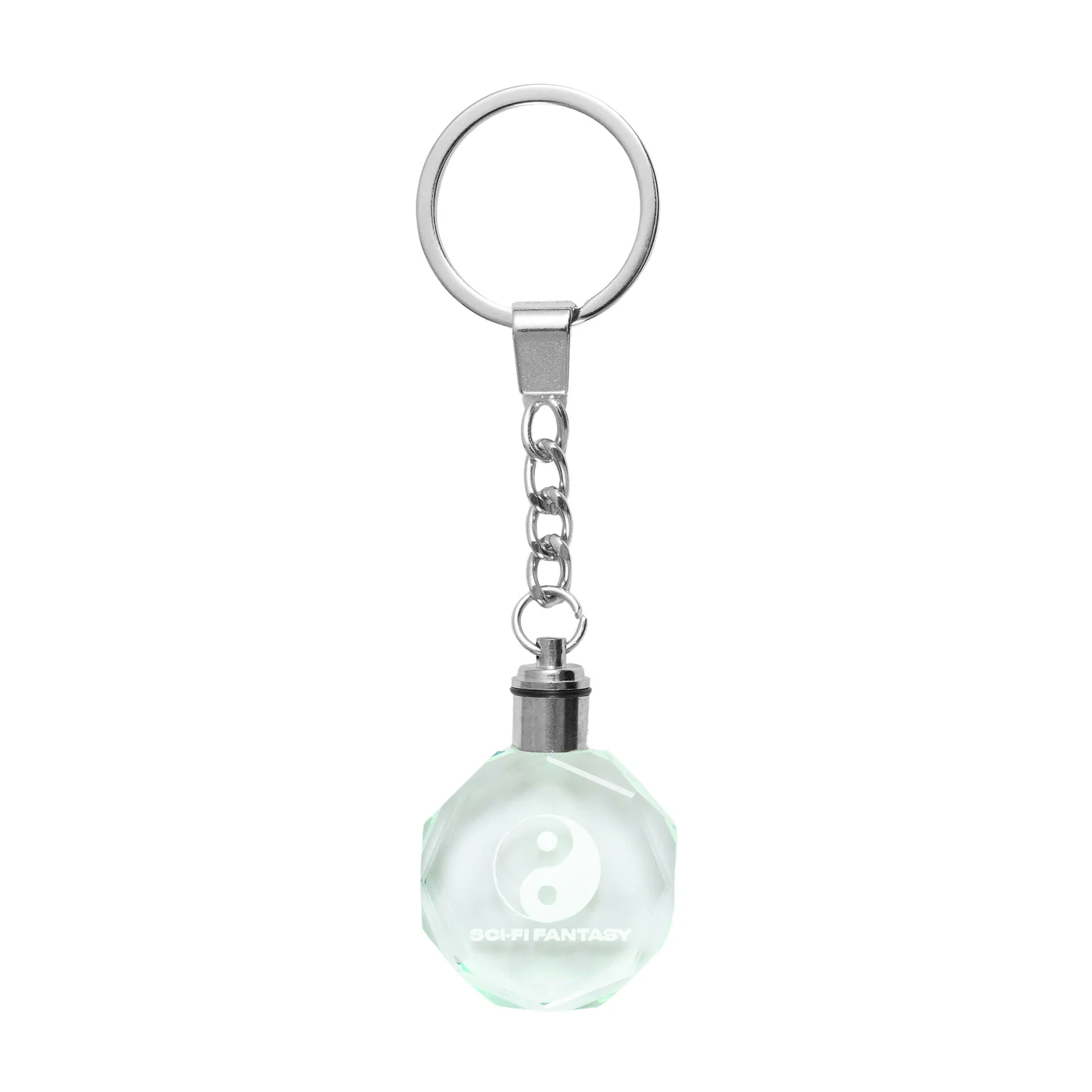 Sci-Fi Fantasy Light Up Crystal Keychain