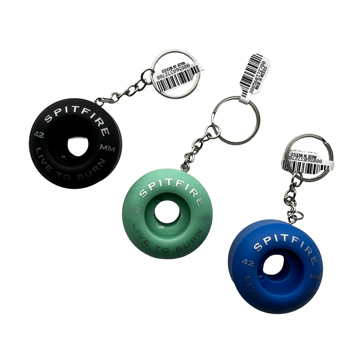 Spitfire Classic Wheel Keychain