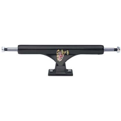 Slappy Curb Killer Inverted Kingpin ST1 8.5" Matte Black Truck Set