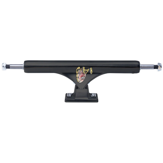 Slappy Curb Killer Inverted Kingpin ST1 8.5" Matte Black Truck Set