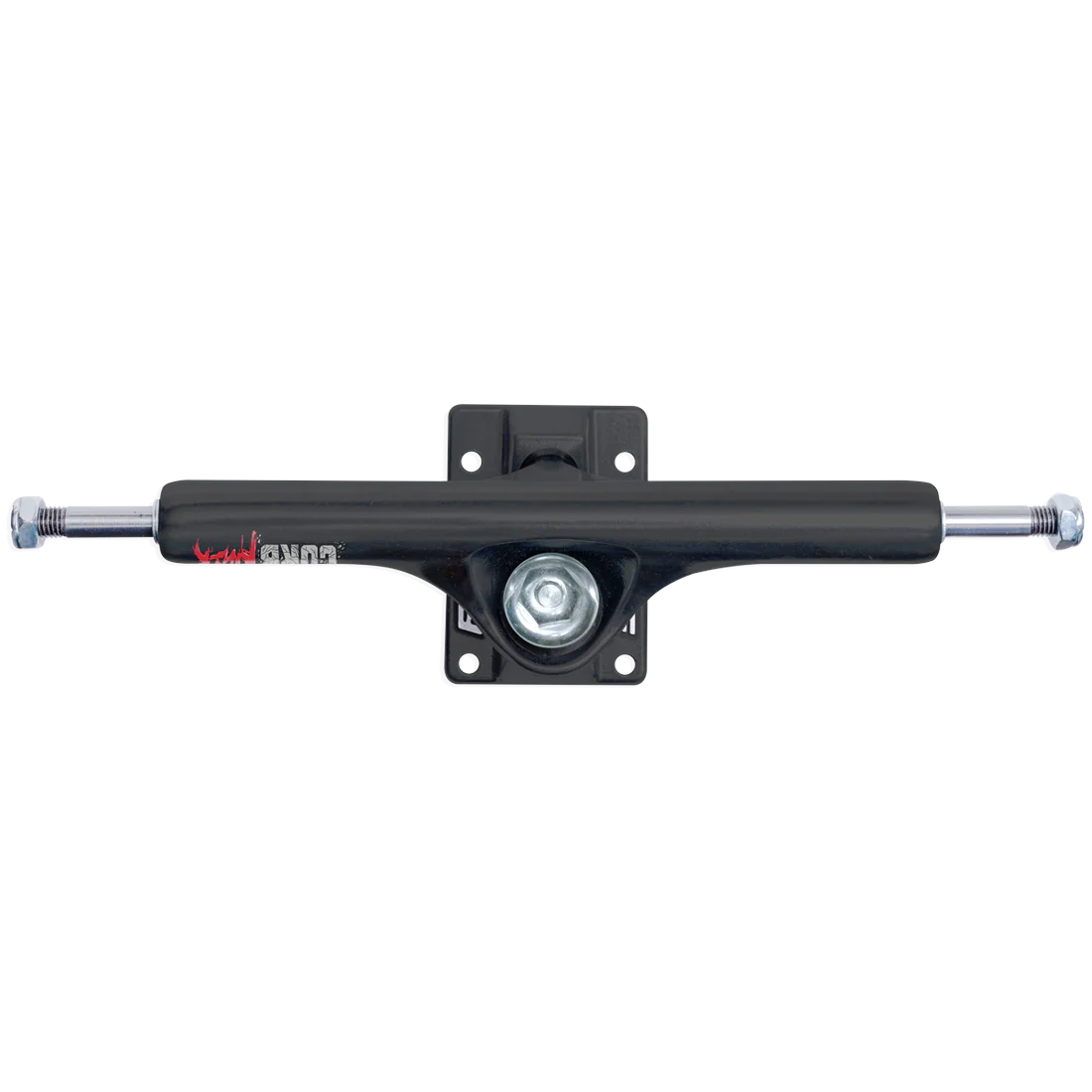 Slappy Curb Killer Inverted Kingpin ST1 8.5" Matte Black Truck Set