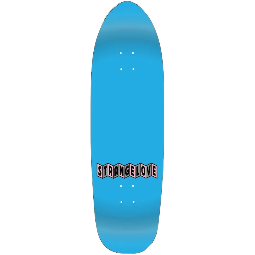 Strangelove Natas Kaupas Deck 10.0" Full Blue Dip
