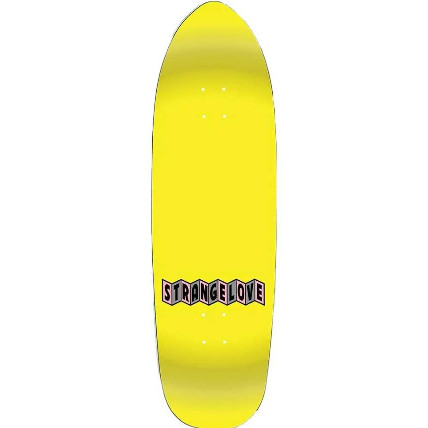 Strangelove Natas Kaupas Deck 10.0" Full Yellow Dip