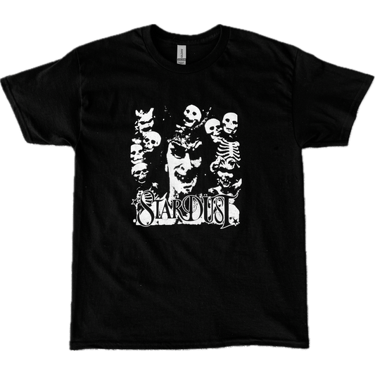 Stardust Skate Shop Archaic Skulls Tee 027 Black / White