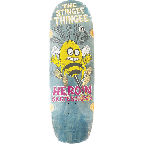 Heroin Stingee Thingee Shaped Deck 9.8