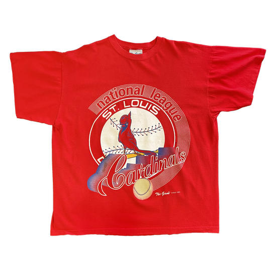 Vintage 1993 St. Louis Cardinals The Game® Tee - X-Large - Red