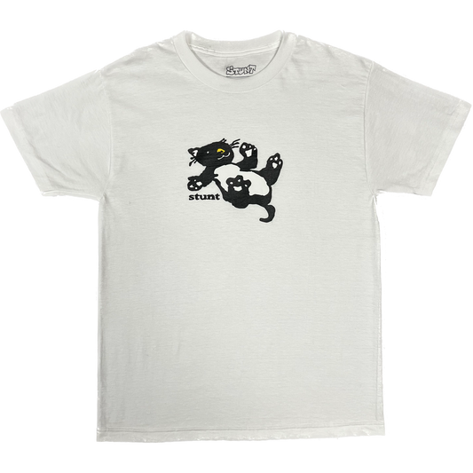 Stunt 365 Kitty Kat T-Shirt White