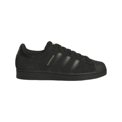 Adidas Superstar ADV Skate Shoes Core Black / Core Black / Gold Metallic