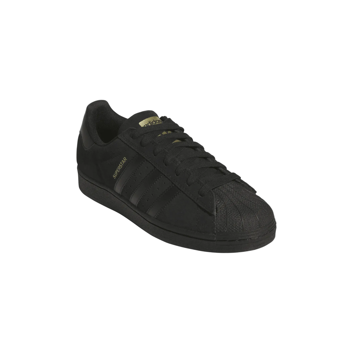 Adidas Superstar ADV Skate Shoes Core Black / Core Black / Gold