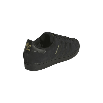 Adidas Superstar ADV Skate Shoes Core Black / Core Black / Gold Metallic