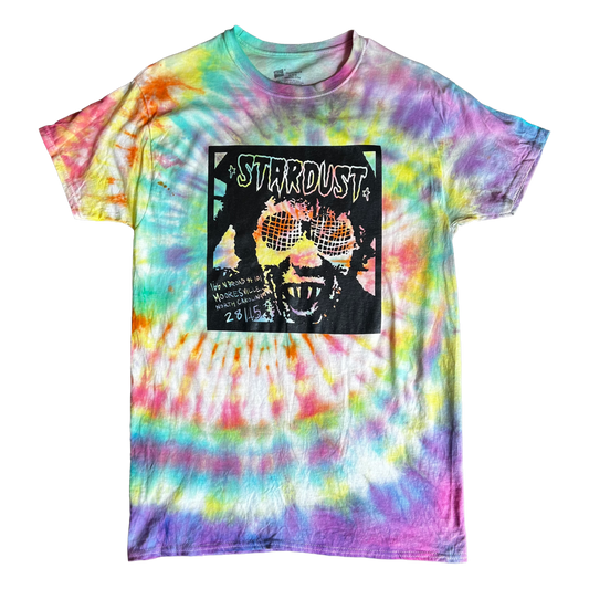 Stardust Skate Shop Human Fly 2.0 Tee 025 Tie Dye / Black - Medium