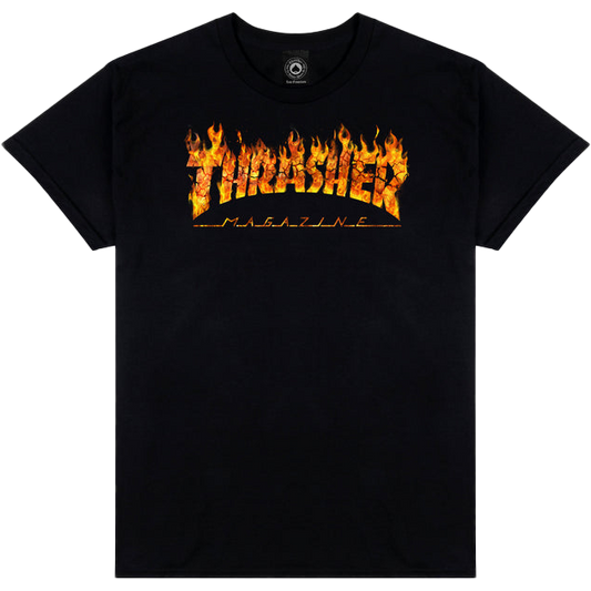 Thrasher Inferno T-Shirt Black