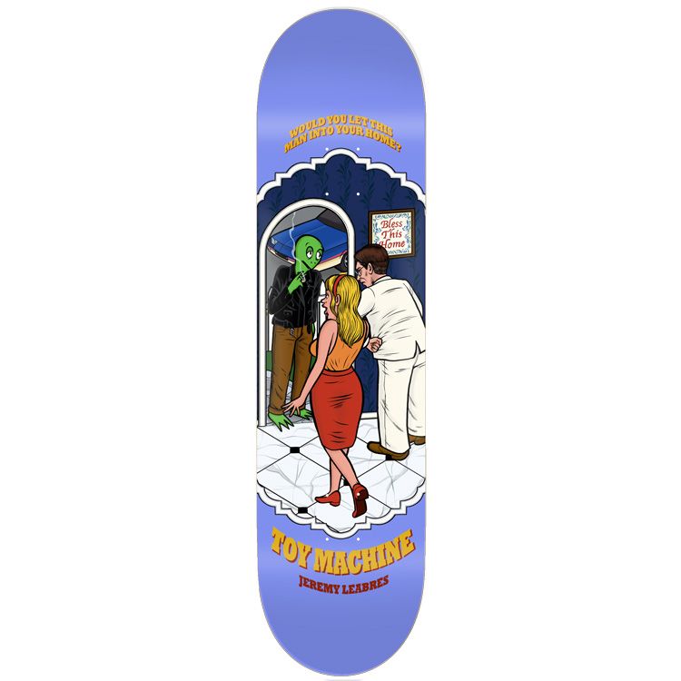 Toy Machine Jeremy Leabres Bless This Deck 8.13