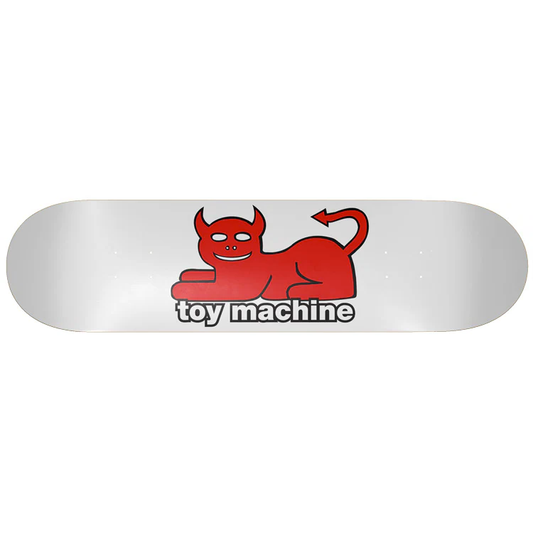 Toy Machine Devil Cat Deck 8.25" White
