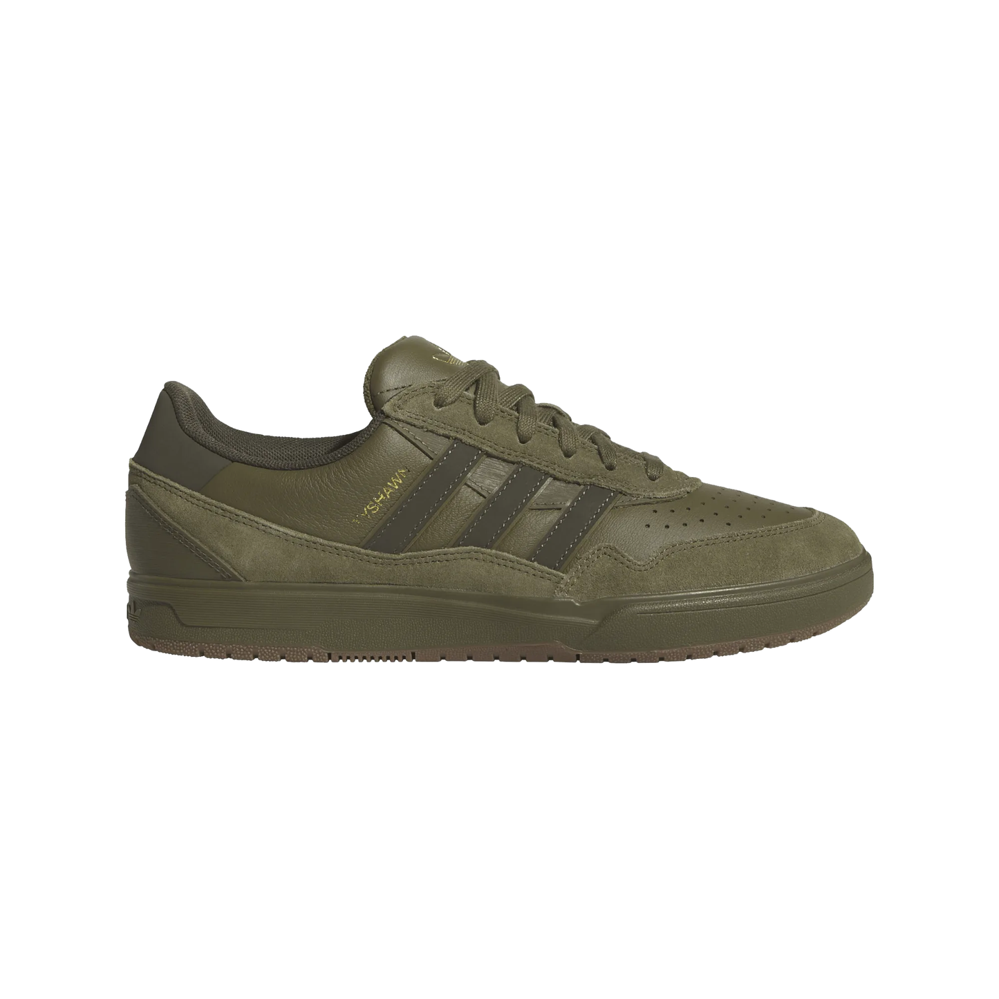 Adidas Tyshawn II Skate Shoes Olive Strata / Shaoli / Gum