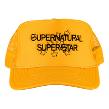 Load image into Gallery viewer, Welcome Superstar Trucker Hat Yellow
