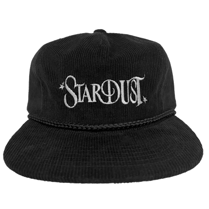 Stardust Wanderlust II Corduroy Snapback Hat 004 Black / White