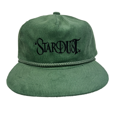 Stardust Wanderlust II Corduroy Snapback Hat 004 Spruce / Black