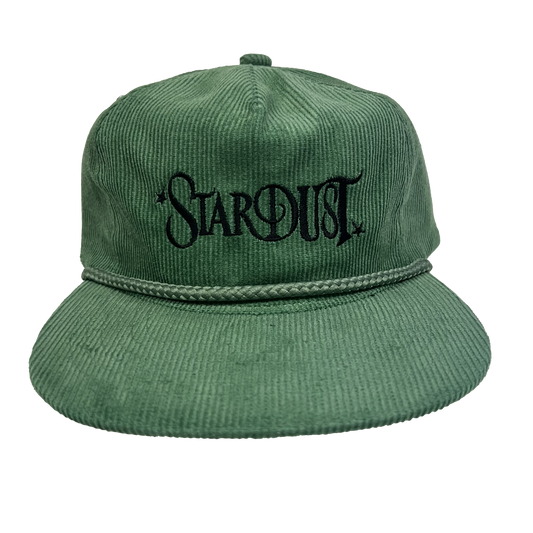 Stardust Wanderlust II Corduroy Snapback Hat 004 Spruce / Black