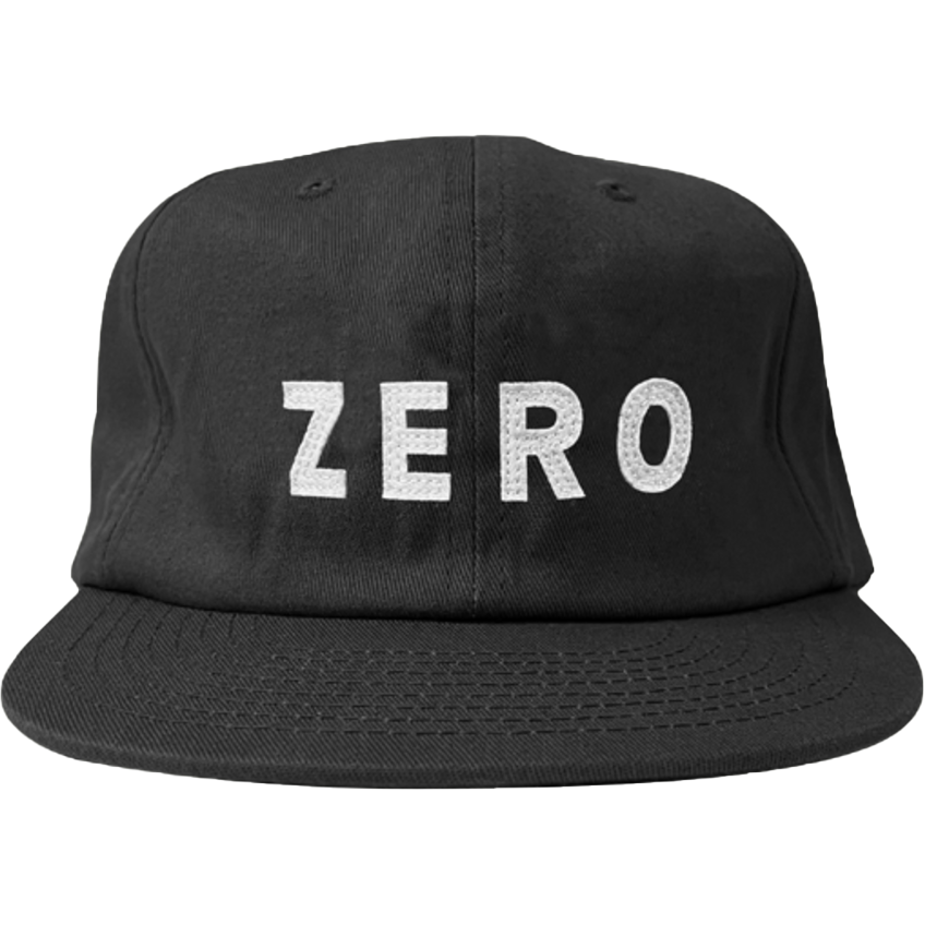 Zero Army Applique Hat Black