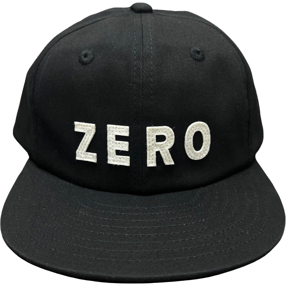 Zero Army Applique Hat Black