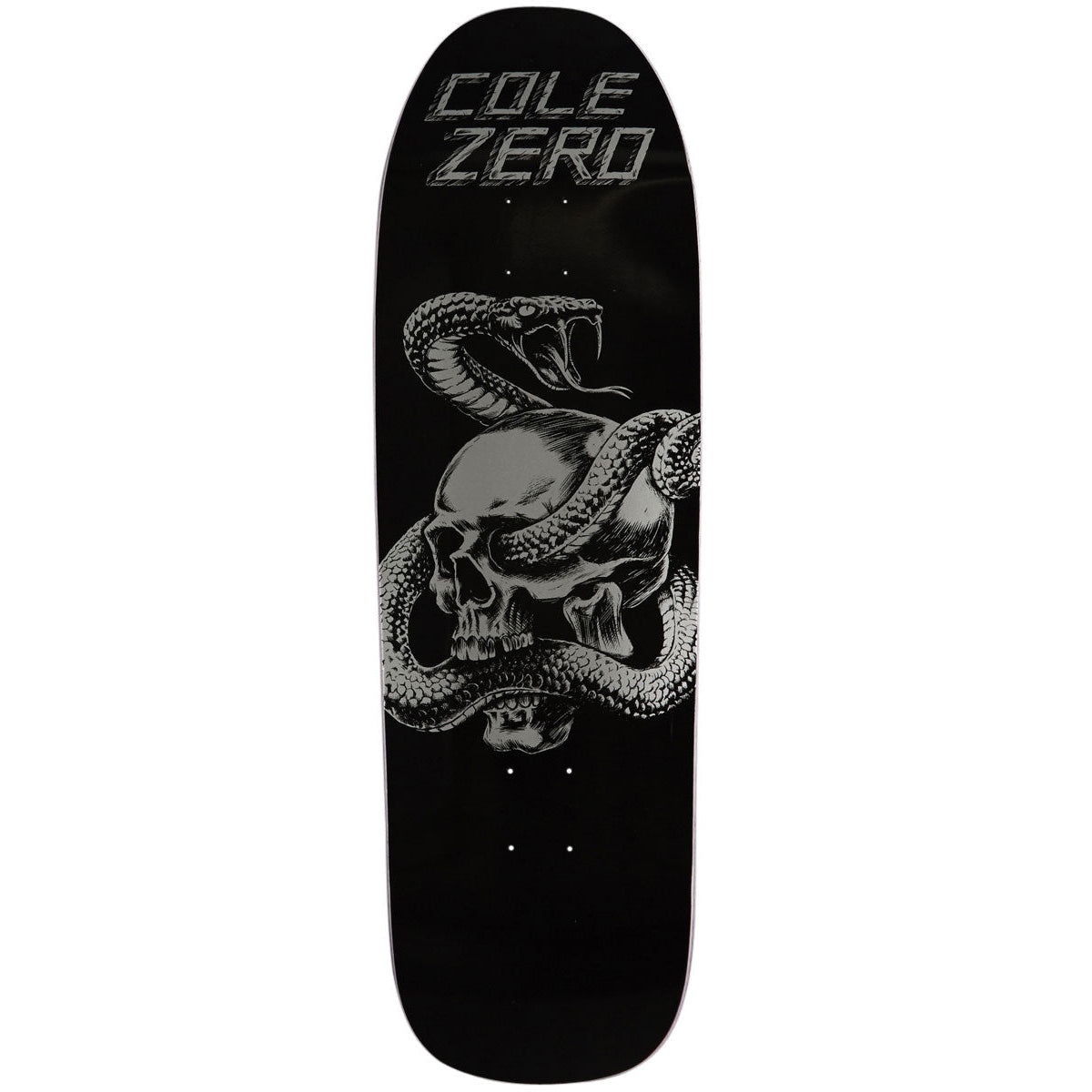 Zero Chris Cole Skull & Snake Shaped Deck 9.5"